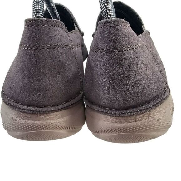 Clarks Mens Size 10 Gorwin Step Sneakers in Grey Suede NWOT - Picture 8 of 12